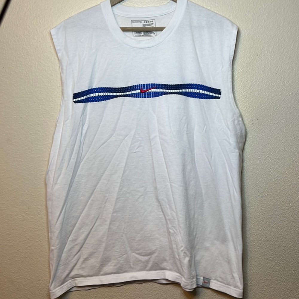 Nike swim graphic tank top